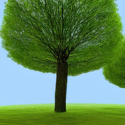 Prompt: round trees, 4k, photo-realistic