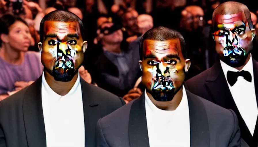 Image similar to the two complementary forces that make up all aspects and phenomena of life, by Kanye West