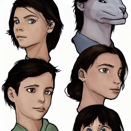 Prompt: animorphs