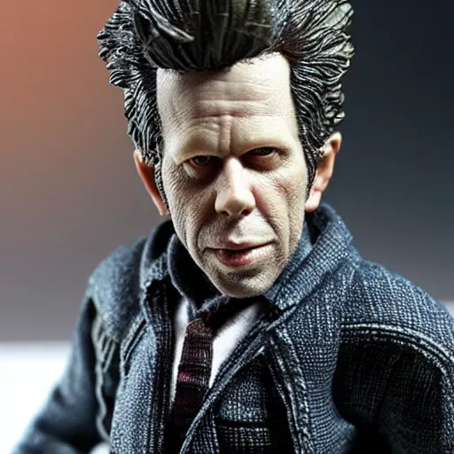 Image similar to tom waits action figure by hot toys.