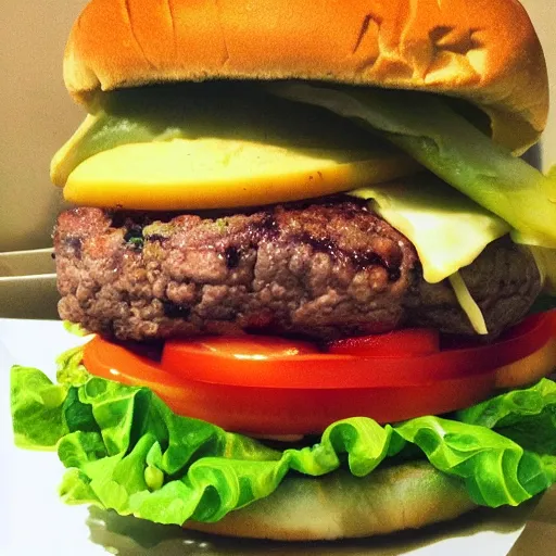 Image similar to food photograph of a burger made of eyes, hyper realistic, instagram, foodie,. detailed,