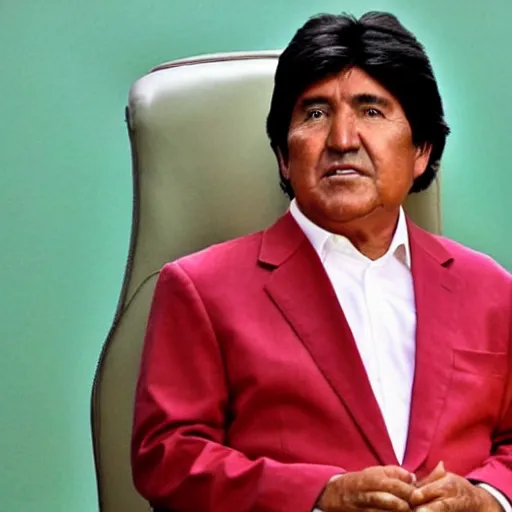 Prompt: Evo Morales