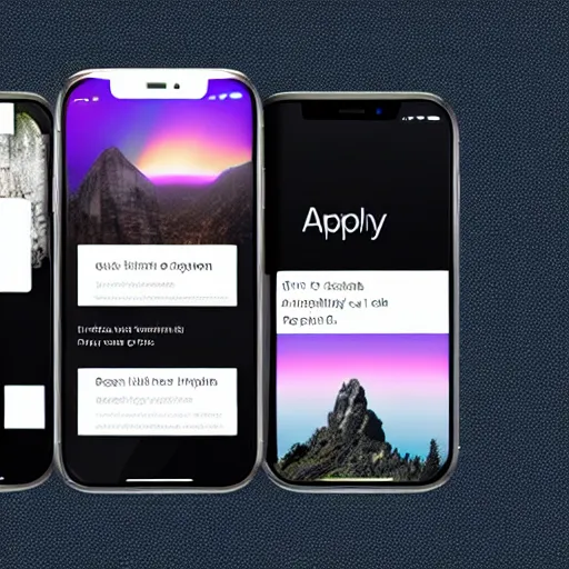 Image similar to aesthetic app by Apple, executive presentation