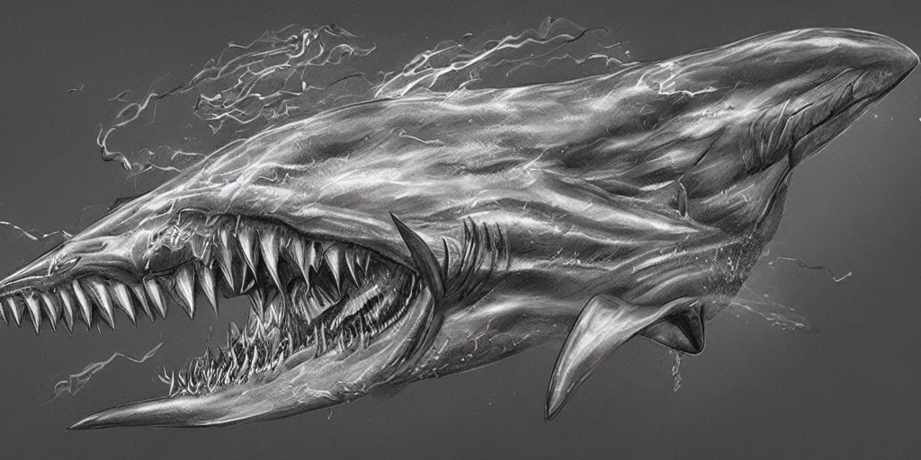 Image similar to flaming sharknado, highly detailed, realistic, trending on art station