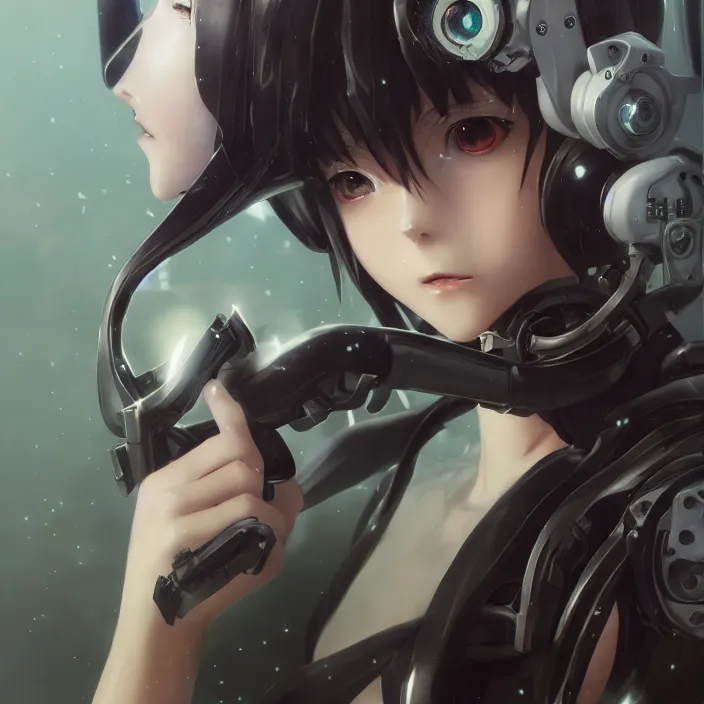 rima mashiro, by tom bagshaw and ilya kuvshinov, rtx, Stable Diffusion