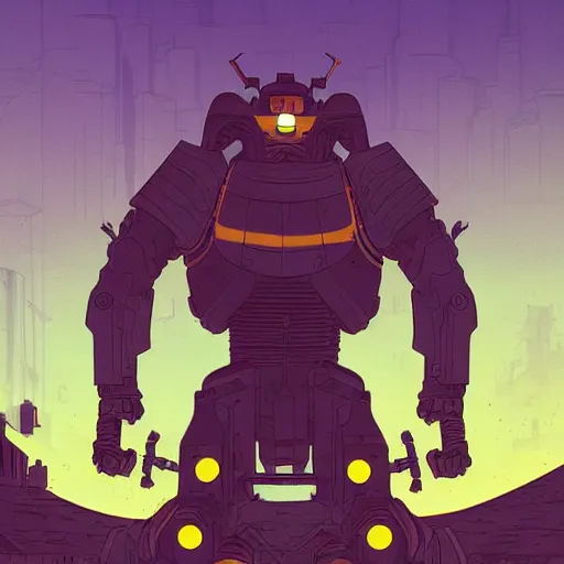 Image similar to bumblebee standing in a medieval town by kilian eng