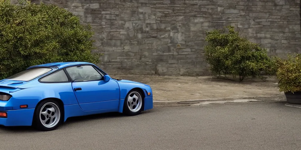 Image similar to “2022 Porsche 944, 4K, ultra realistic”