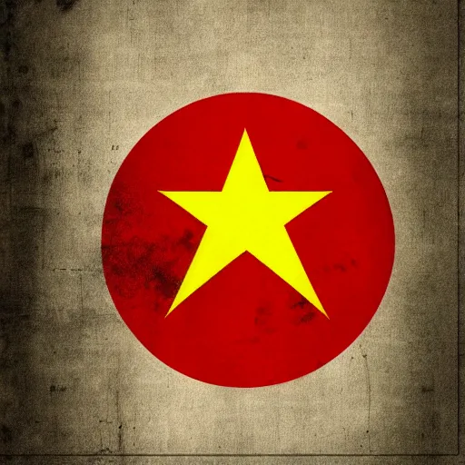 Prompt: Icon representing Vietnam. propaganda poster. pop art. poster. Trending on ArtStation.