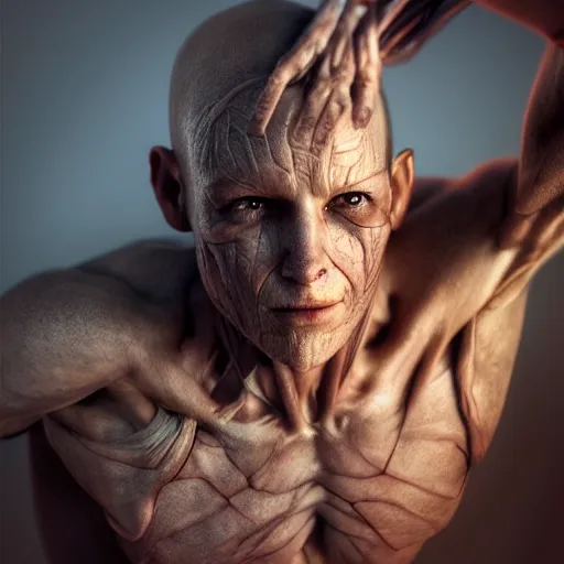 Prompt: human, right anatomy, hyper realistic, very detailed, realistic lighting, fantasy, 4 k, photo