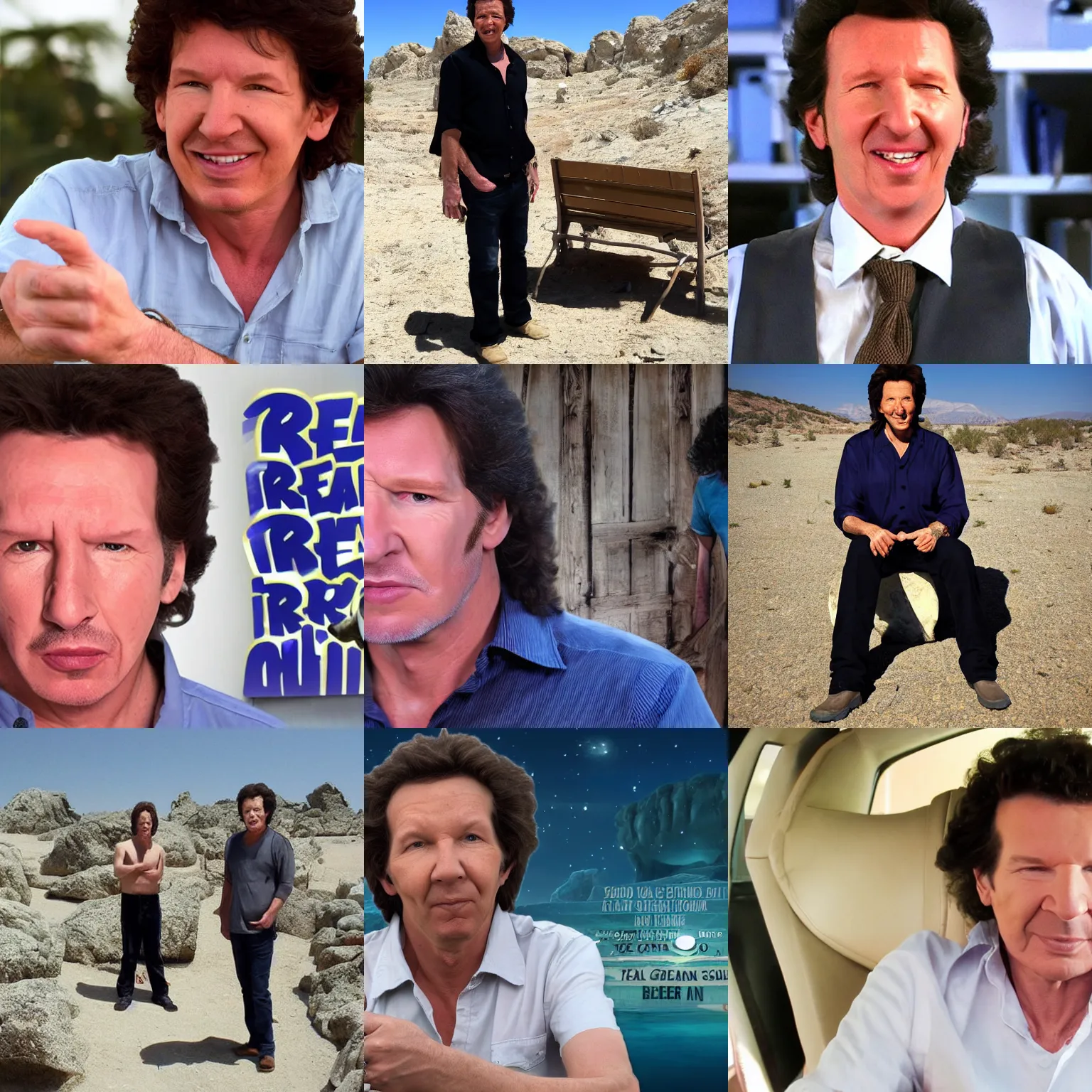 Image similar to real human breen, neil breen