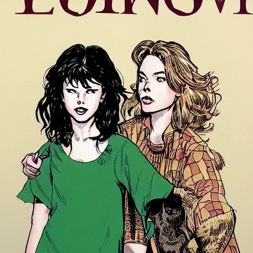 Image similar to by terry moore.