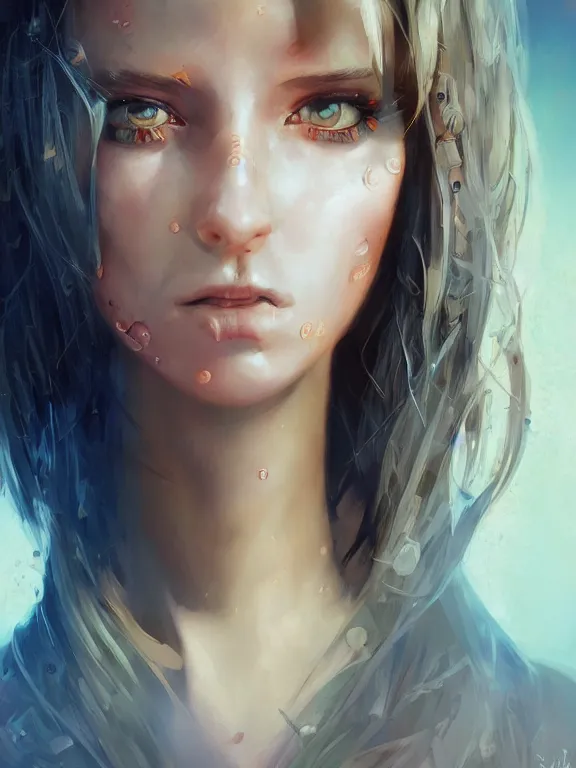 Image similar to digital illustration of a girl with eyes that burn like cigarettes wearing a short skirt and a long jacket with fingernails that shine like justice, dramatic lighting, photorealistic, full body shot, extreme detail, 4 k, colorful, artgerm and craig mullins, detailed face