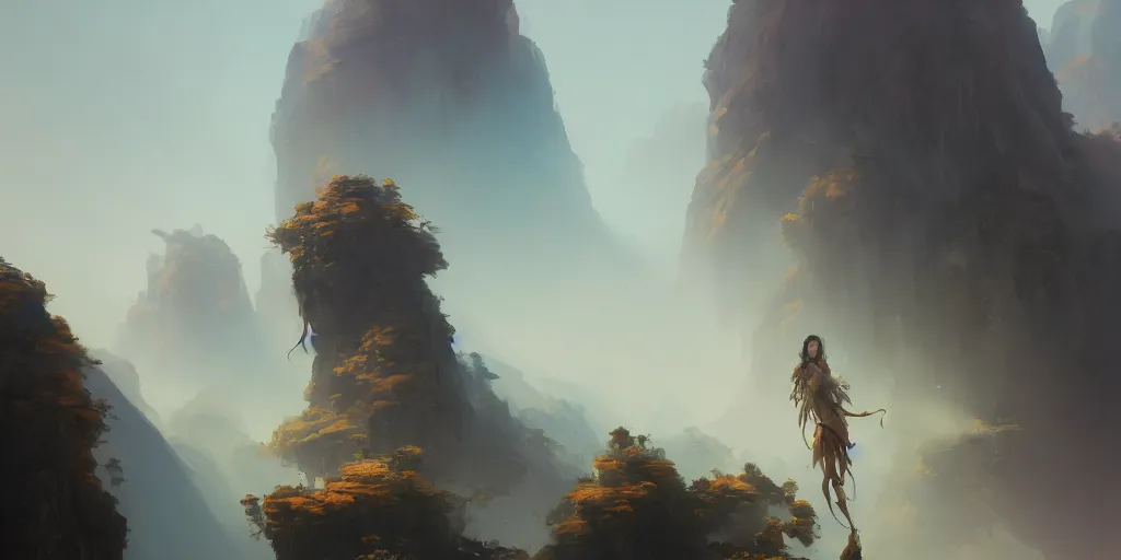 Prompt: 🙈🙉🙊, extremely detailed digital painting, in the style of fenghua zhong and ruan jia and jeremy lipking and peter mohrbacher, mystical colors, rim light, beautiful lighting, 8 k, stunning scene, raytracing, octane, trending on artstation