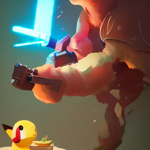 Image similar to portrait of legendary battle toast, pixar toast warrior, pokemon toast, volumetric lighting, dynamic composition, art by sachin teng and sergey kolesov and ruan jia and heng z, fantasy, hyper detailed, ultra realistic, sharp focus, wildlife photography, national geographic, octane render, concept art