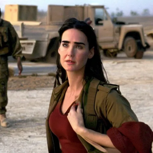 Image similar to still of jennifer connelly in iraq ( 2 0 0 3 )