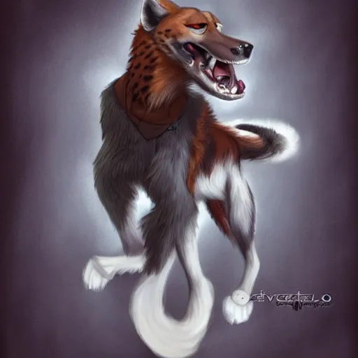 Image similar to anthropomorphic / humanoid canine, digital art, falvie, palto, darkgem, cheetahpaws