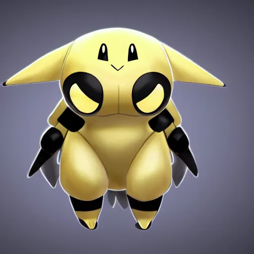 Image similar to A pokemon that looks like a beetle,Trending on art station. Unreal engine.