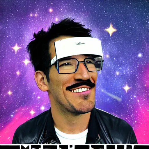 Image similar to marikiplier in space