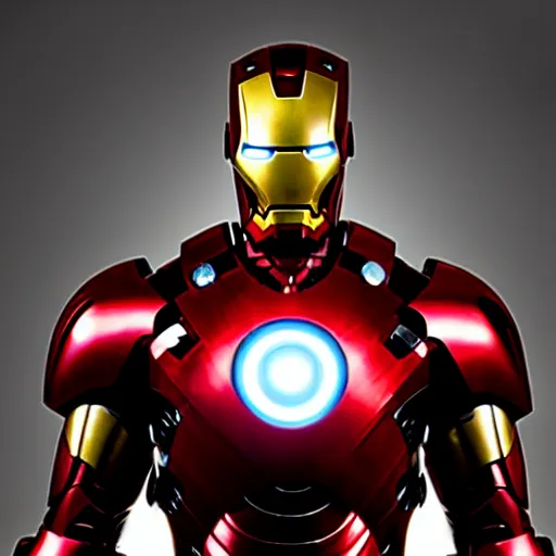 Image similar to iron man with one eye