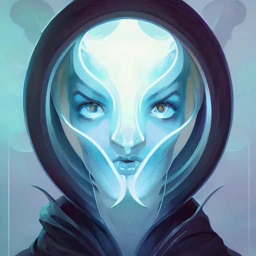 Image similar to a symmetrical portrait by pete mohrbacher and greg rutkowski and wlop and artgerm, digital art, unreal engine 5, trending on artstation, deviantart, pinterest, rule of thirds, 4 k uhd image