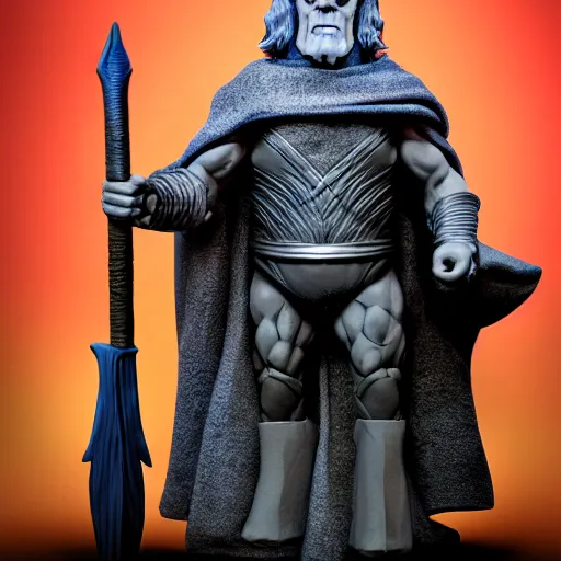 Image similar to Gandalf as DC Darkseid, dslr photo