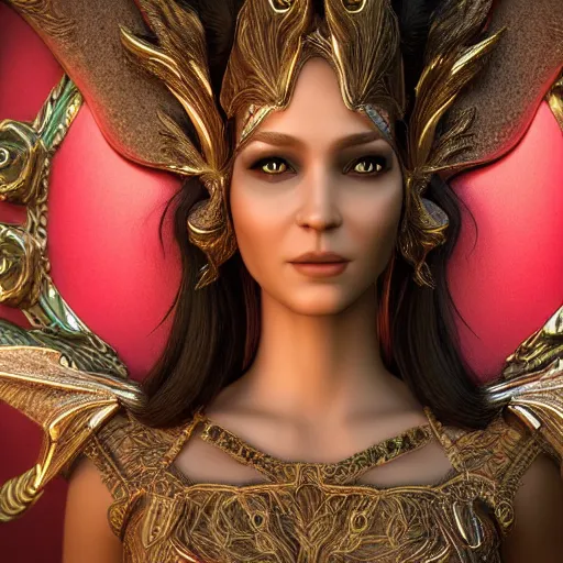 Image similar to gorgeous elven princess, ornate 4 k intricate detailed octane render