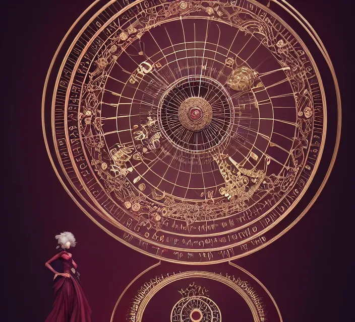 Prompt: beautiful ornate orrery by charlie bowater and anna dittmann and artgerm and clemens ascher, portrait, intricate, elegant, maroon mist, product shot, macro, highly detailed, dramatic lighting, sharp focus, octane render, trending on artstation, artstationhd, artstationhq, unreal engine, 4 k, 8 k