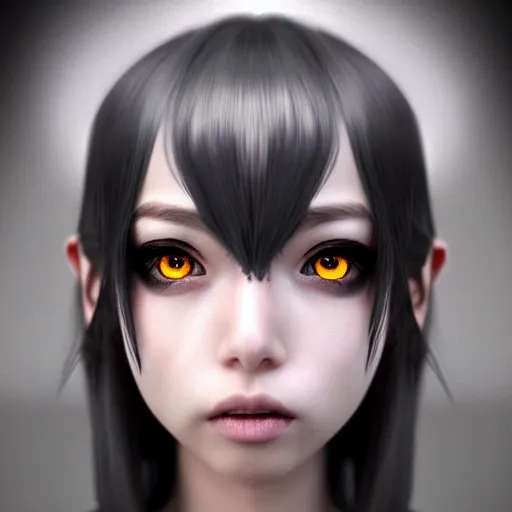 Prompt: photorealistic full shot portrait of masterpiece angry darkness anime girl, beautifull eyes, electric aura, inspired by tim burton, detailed, unreal engine 4 k, volumetric light, fog