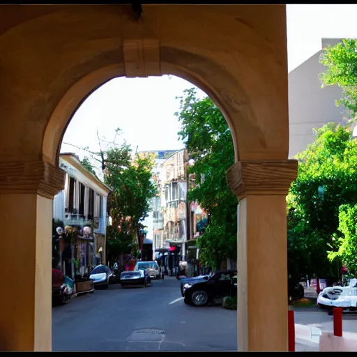 Image similar to the archway from that restaurant we liked