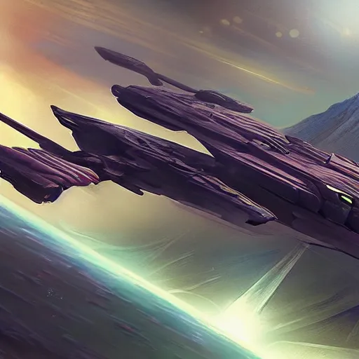 Prompt: high tech race from another galaxy, highly detailed, realistic, sharp focus, fantasy, concept art, view
