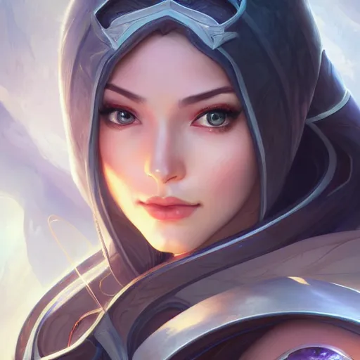 Image similar to perfectly - centered - portrait of irelia from league of legends, intricate, highly detailed, digital painting, artstation, concept art, smooth, sharp focus, illustration, unreal engine 5, 8 k, art by artgerm and greg rutkowski and alphonse mucha