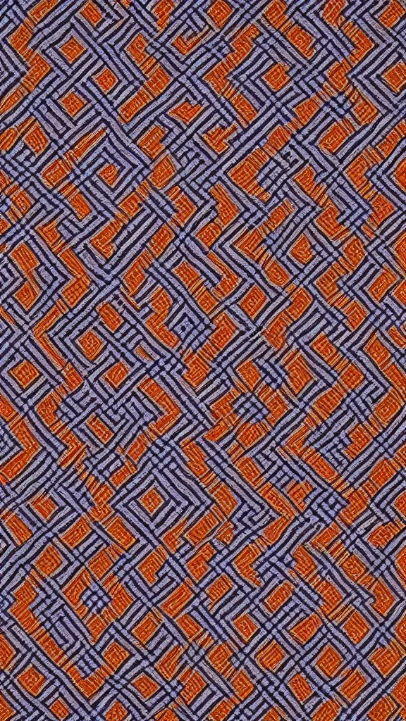 Prompt: a pattern by anni albers