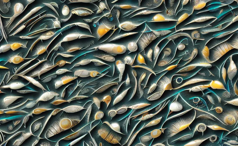 Image similar to beautiful diatoms, trending on artstation