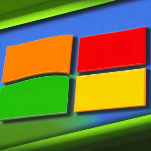 Prompt: windows 9 8 logo