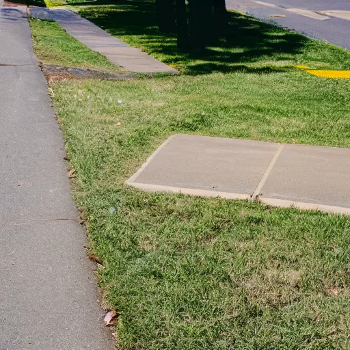 Image similar to photo of where the sidewalk ends