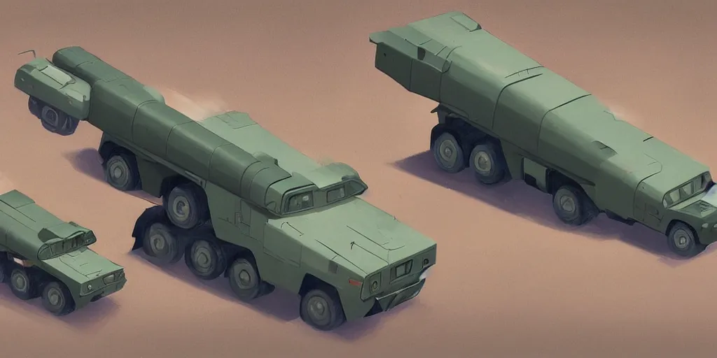 Image similar to accurate image of the himars vehicle by goro fujita