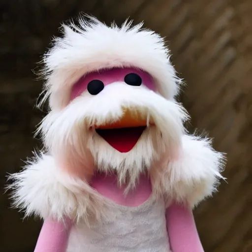 Image similar to angel muppet