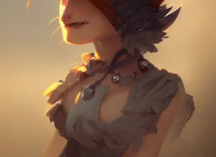 Image similar to stunningly beautiful female anthropomorphic cat character in a rock outfit Renowned character illustration by greg rutkowski trending on ArtStation, deviantart, SFW version, high detail, stylized portrait H 704