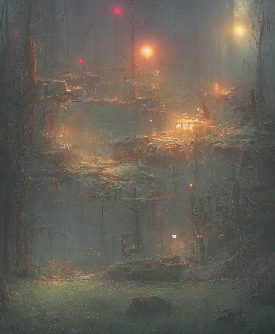 Image similar to invicible, illustrated by simon stalenhag and gaston bussiere, intricate, ultra detailed, photorealistic, trending on artstation, 4 k, 8 k