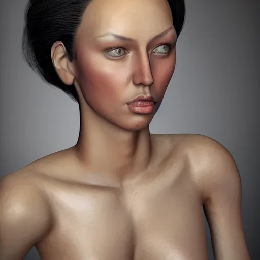 Image similar to beautiful girl, full body, full body, high detail of the face, 1 / 8, hyper - realistic, 4 k, style by elizabeth elder