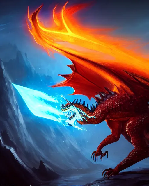 fire dragons and ice dragons