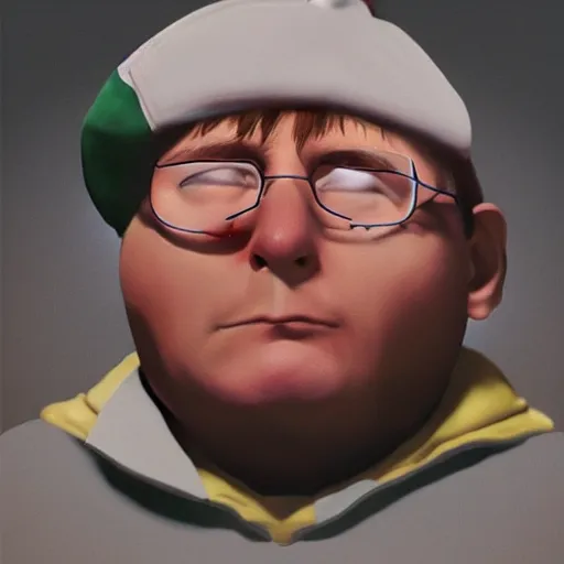 Image similar to Hyperrealistic Eric Cartman