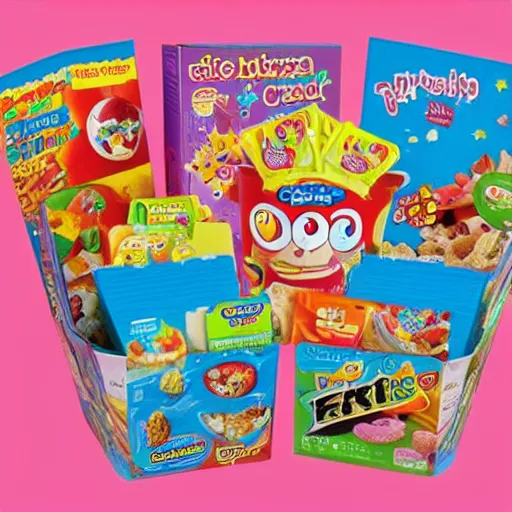 Image similar to kids cereal box