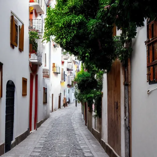 Prompt: Una calle en el conurbano bonaerense