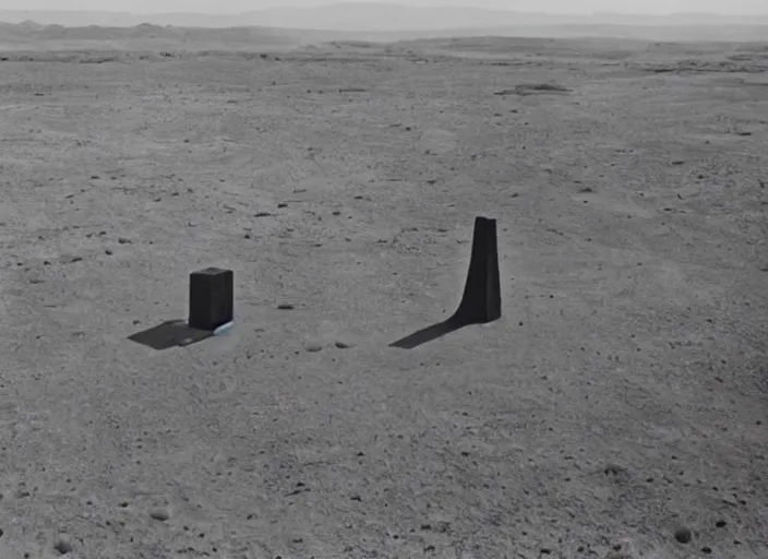 Prompt: an occult pagan giant monument in the middle of the desert by gertrude abercrombie