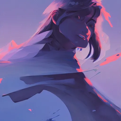 Prompt: blue chunk of ice flying through a night sky, black scrap metal trailing behind it, official fanart behance hd artstation by jesper ejsing by rhads, makoto shinkai and lois van baarle, ilya kuvshinov, ossdraws