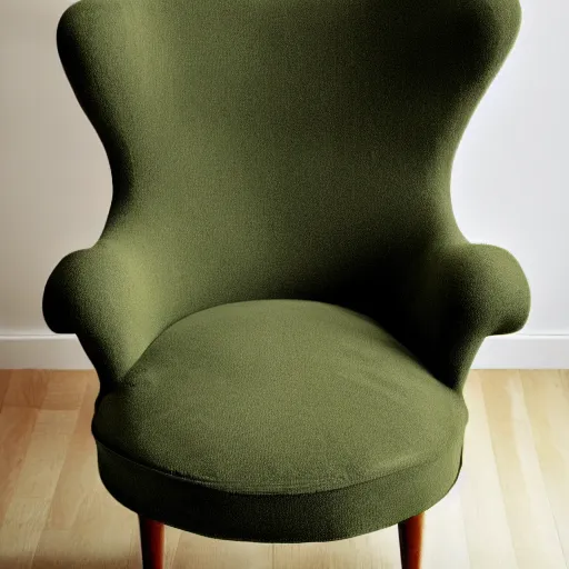 Image similar to armchair in the shape of an avocado