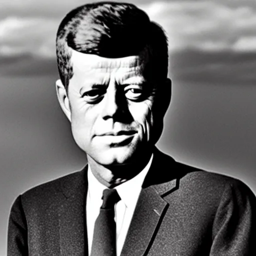 Prompt: robotic jfk