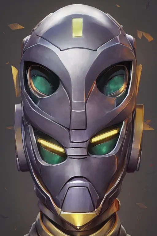 Image similar to epic mask helmet robot ninja portrait stylized as fornite style game design fanart by concept artist gervasio canda, behance hd by jesper ejsing, by rhads, makoto shinkai and lois van baarle, ilya kuvshinov, rossdraws global illumination radiating a glowing aura global illumination ray tracing hdr render in unreal engine 5