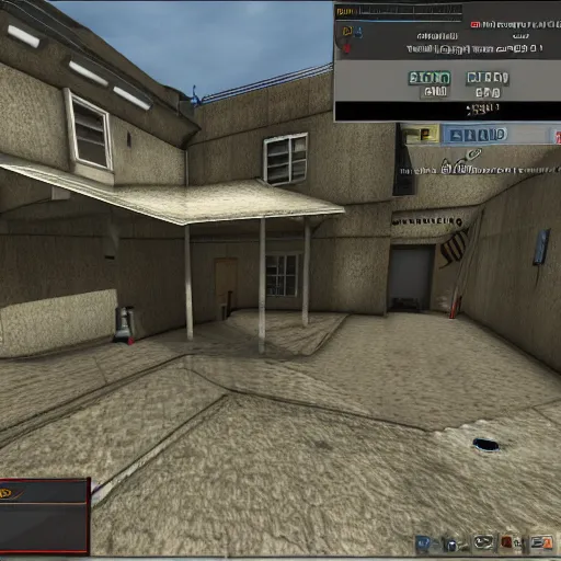 Prompt: counter strike map cs_office